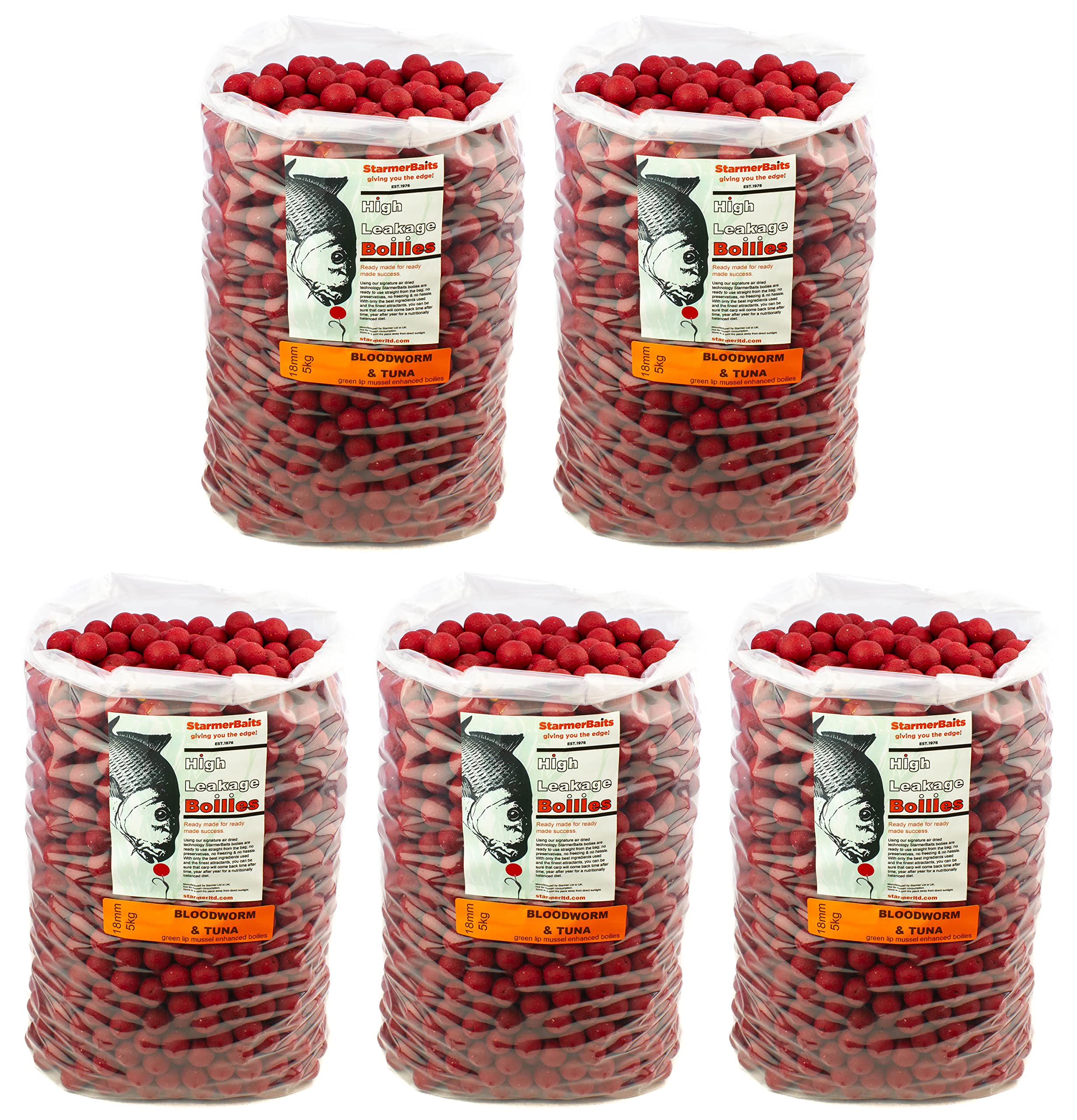 starmerbaits boilies/BLOODWORM & TUNA / 18mm / 25kg