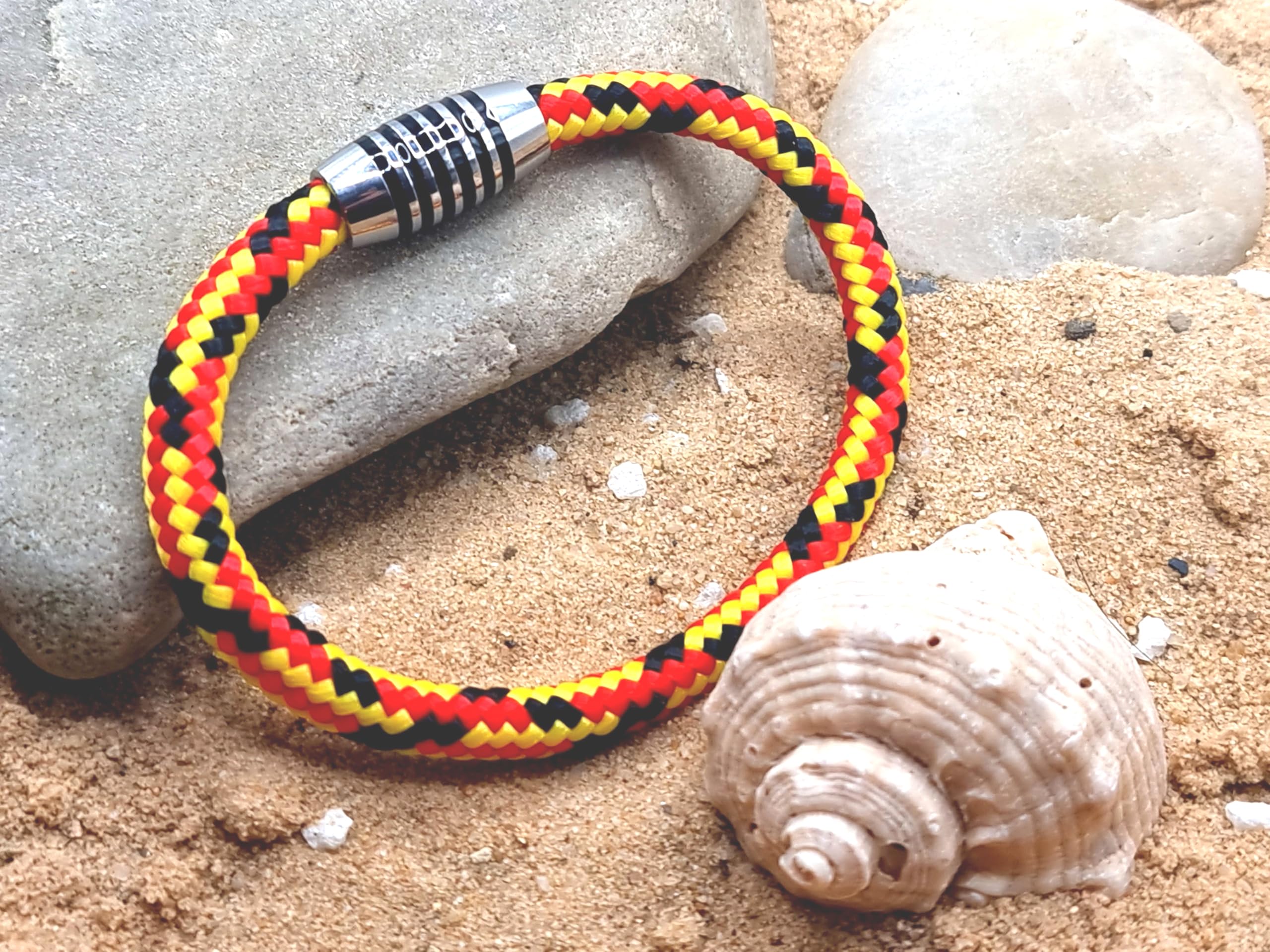 Generisch JoJewelry Armband Emalines in verschiedenen Farben mit Edelstahlmagnetverschluss