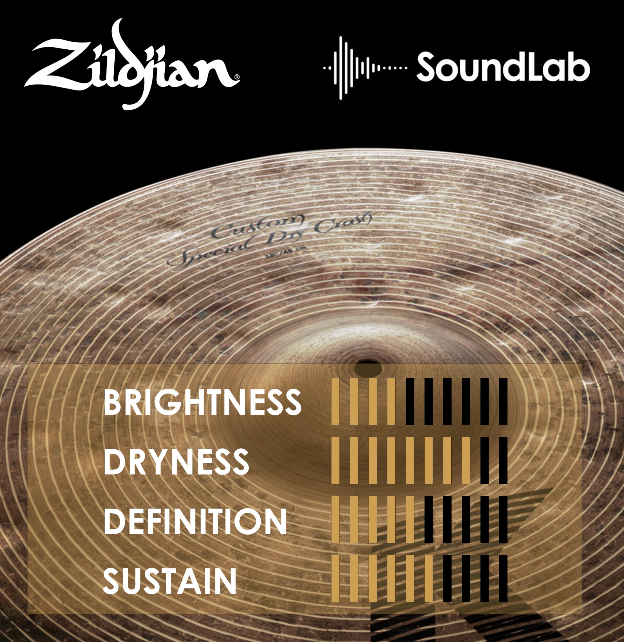 Zildjian K1419 Custom Special Dry Crash 18"