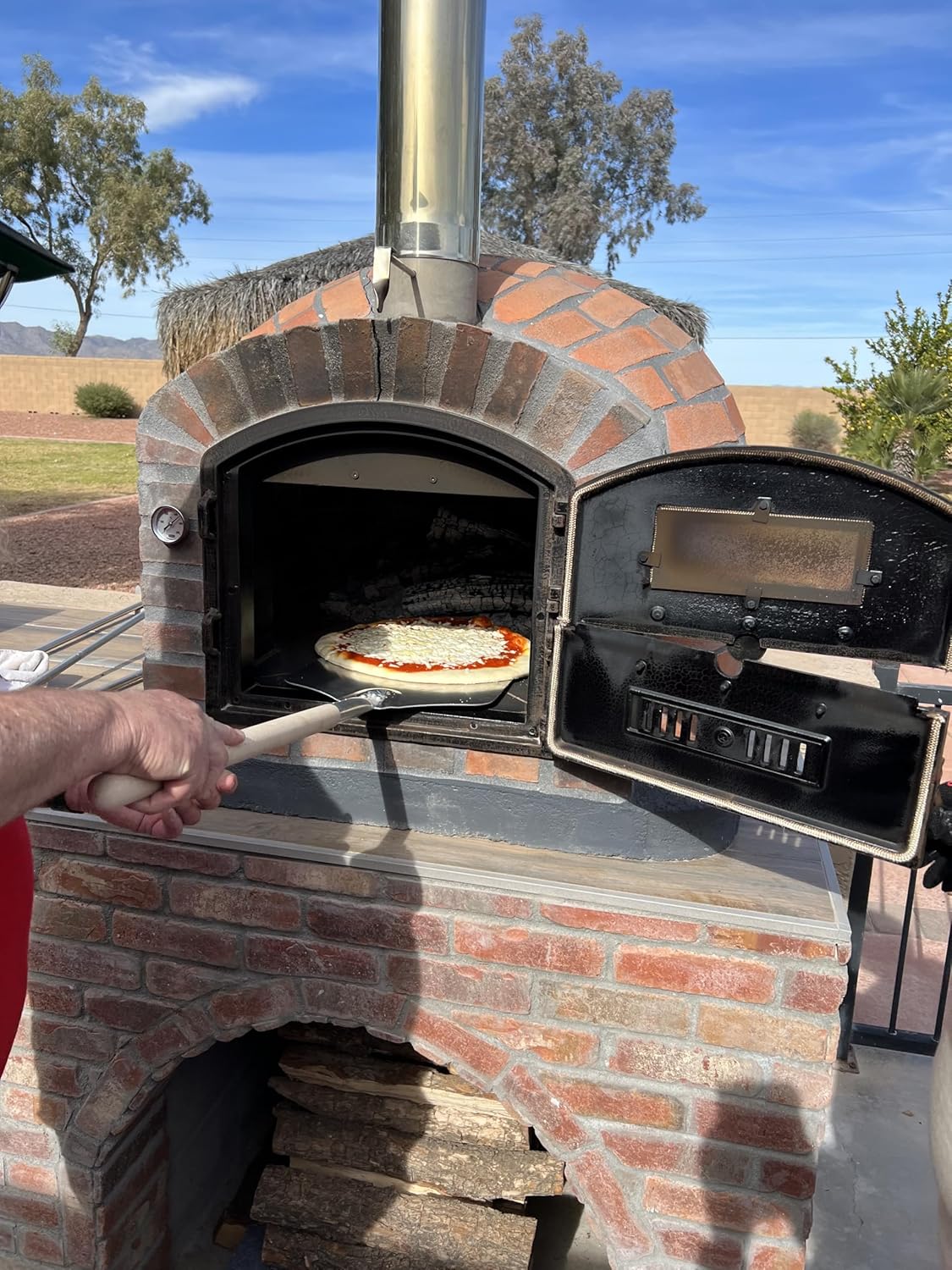 Tuscany Full Dome Brick Wood Fired Pizza Oven