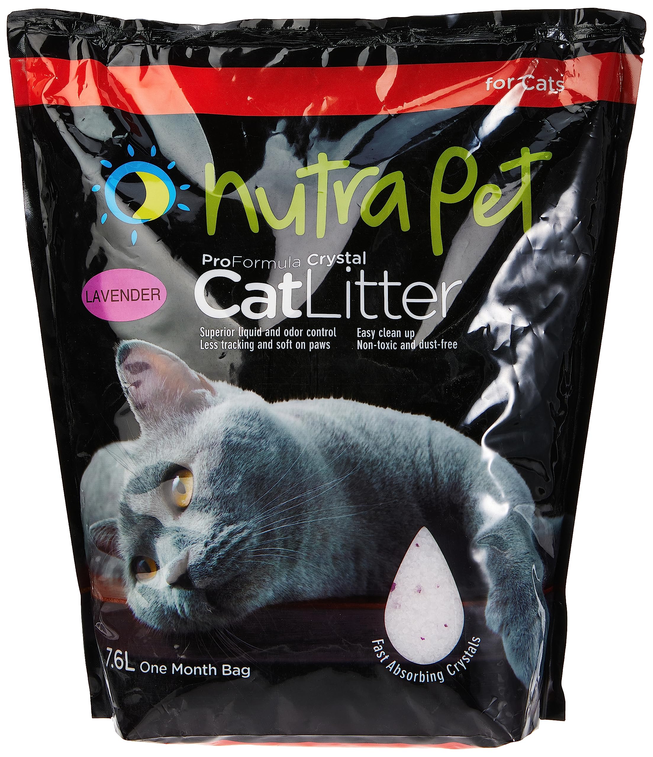 Cat Litter Silica Gel 7.6L Lavender Scent