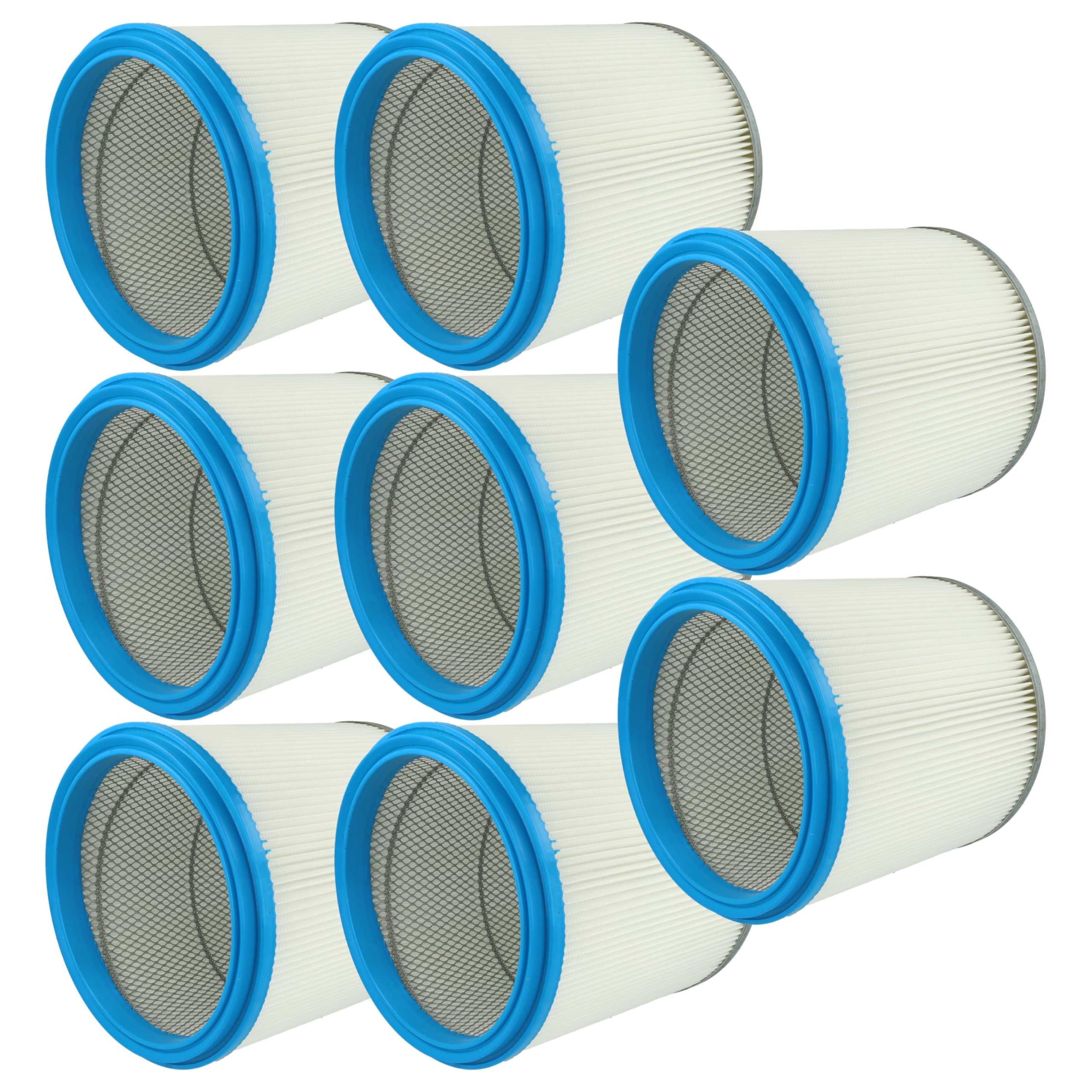 vhbw 8x Filtro plisado compatible con Hitachi Hikoki RNT 1200 aspiradora