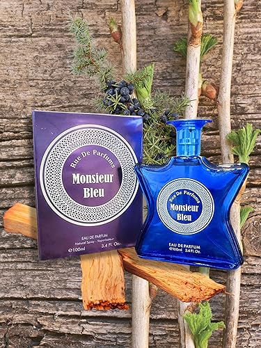 Miniatura 2 de MONSIEUR BLEU POUR HOMME EAU DE PARFUM 3.4 FL. Oz Fragancia aromática amaderada para hombre.