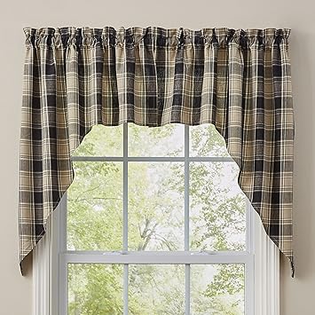 Park Designs Soapstone Cotton Window Treatment Swags