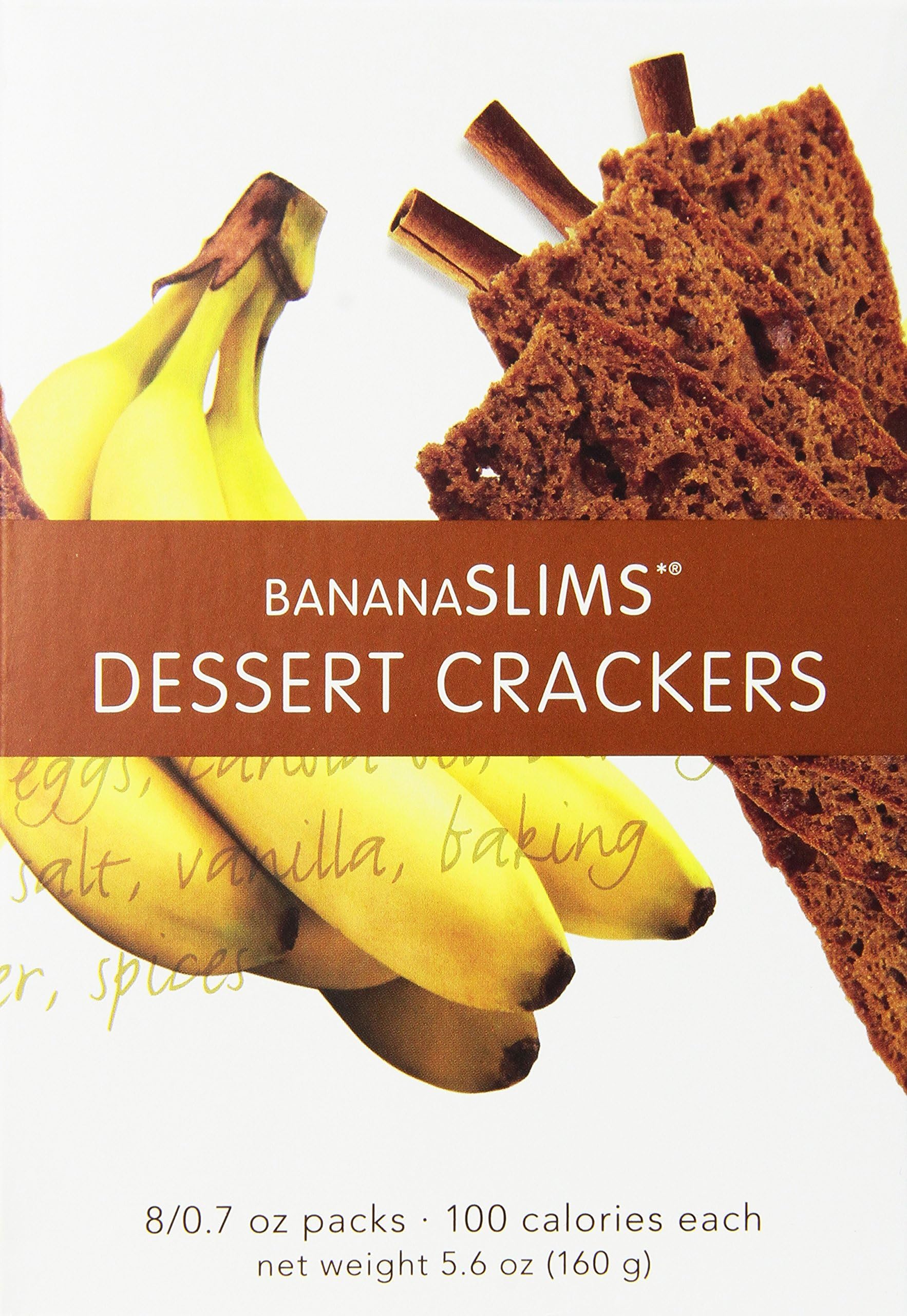 Trumps Food Banana Slims, Bread Crackers, 5.6-Ounce Boxes (Pack of 3)