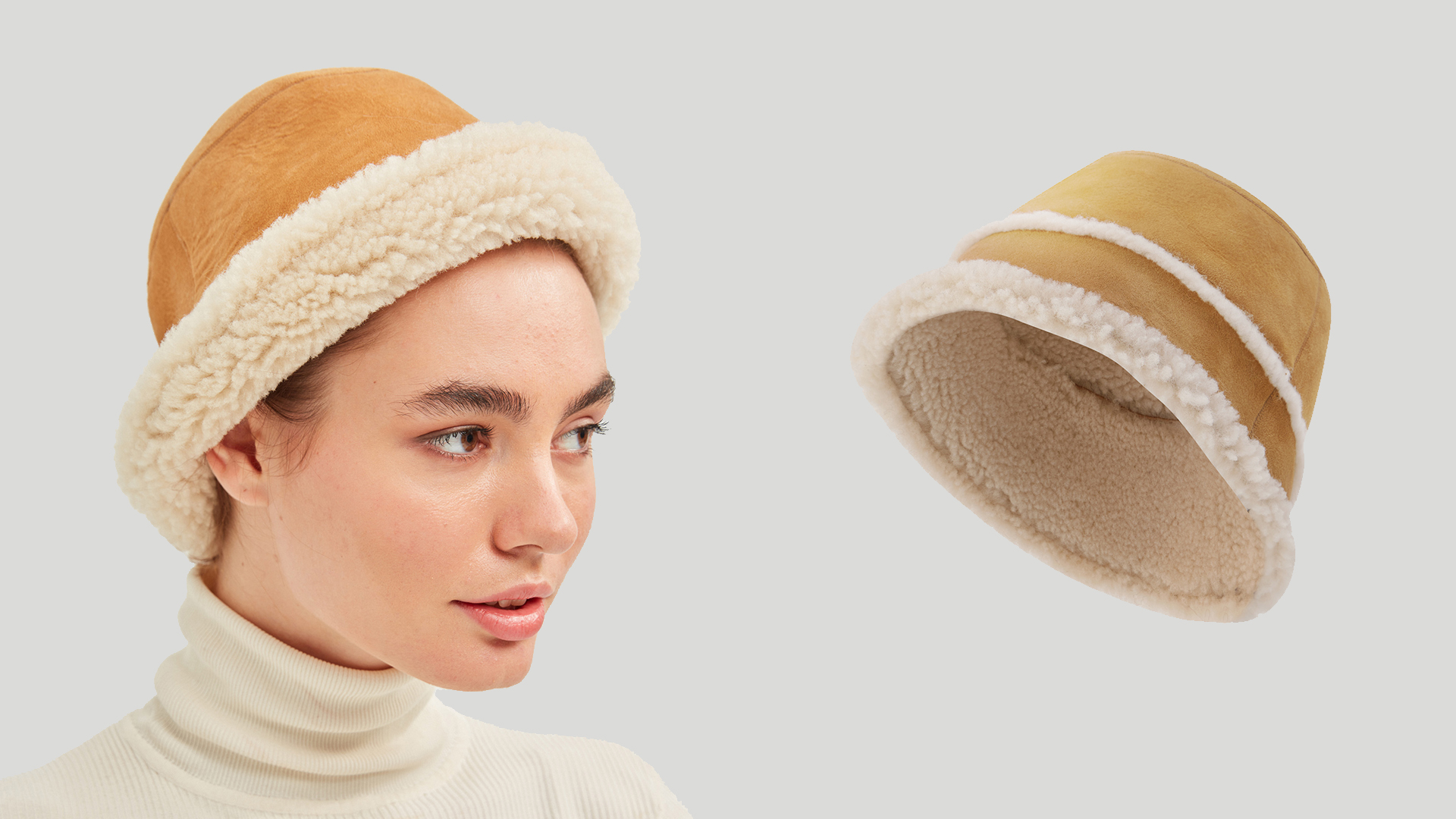 帽子 Bally Shearling Hat Camel Bally 6302896 Camel Shearling Western Hat SIZE 56 MSRP $990 | eBay