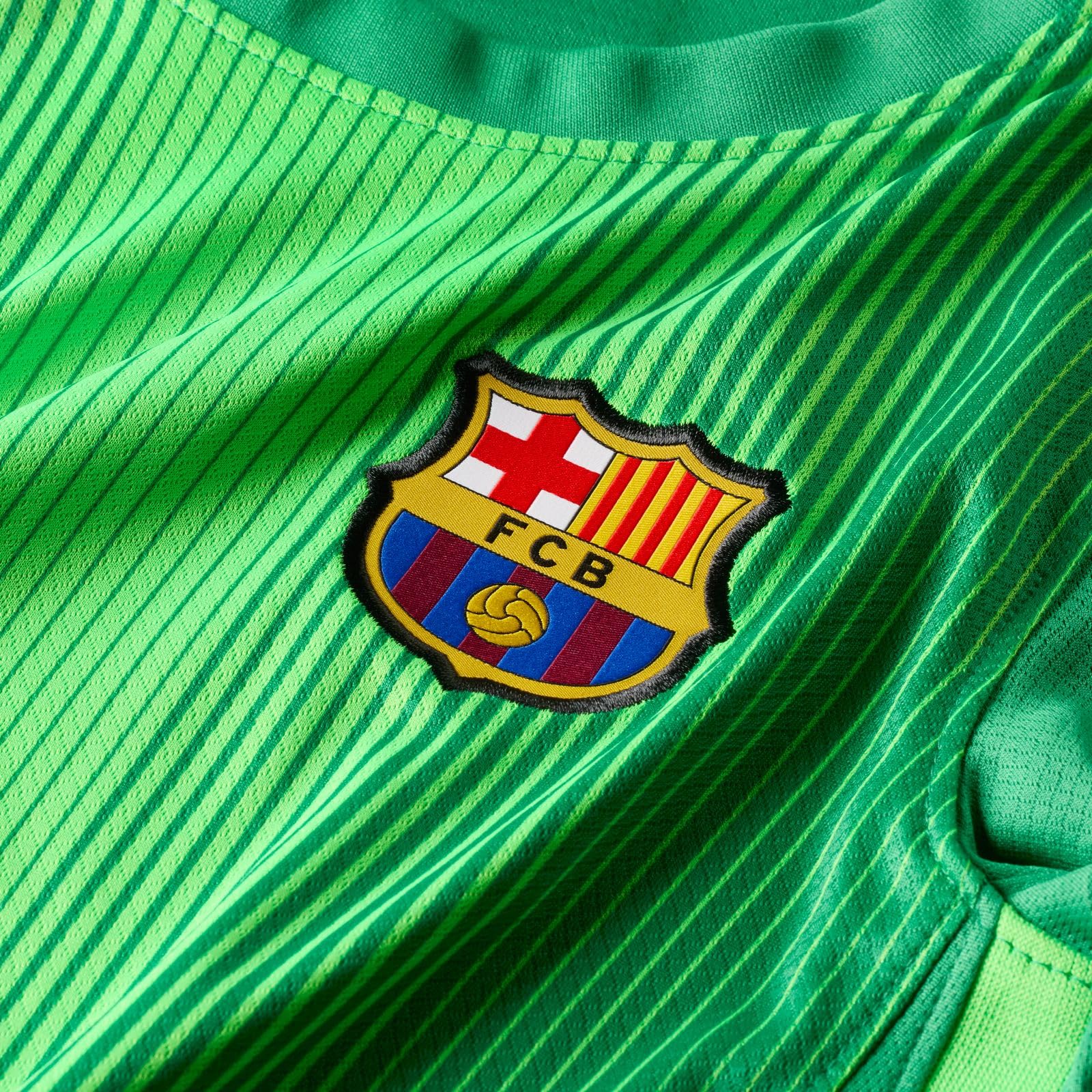 FC Barcelona 2025/26 Stadium Goalkeeper Nike Dri-FIT Replika-Fußballtrikot für ältere Kinder, HQ0473