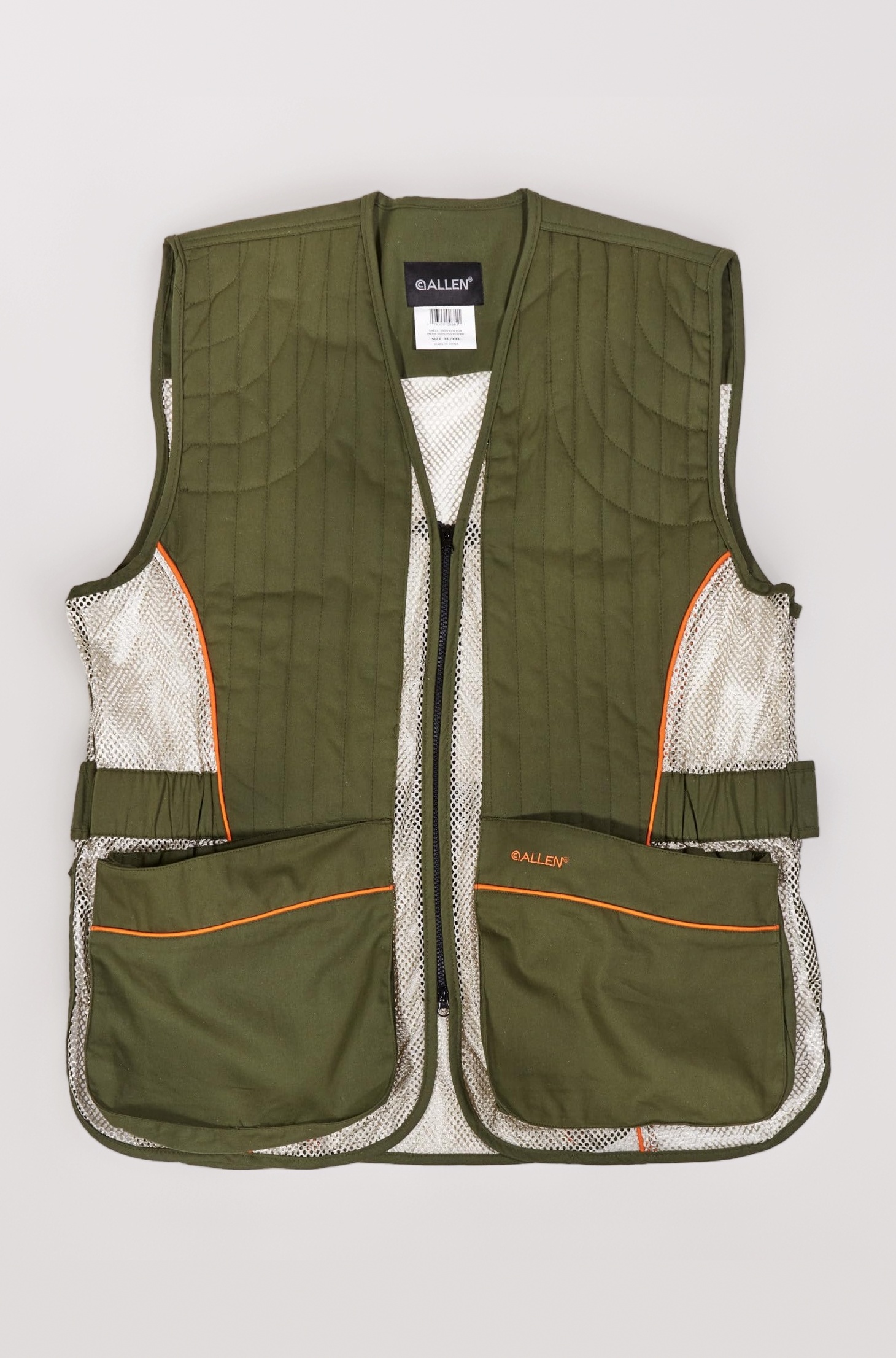 Allen Ace Shooting Vest with Moveable Shoulder Pad, Multicolor, XL/XXL (22612)