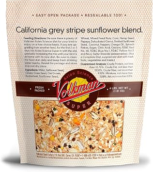 Volkman Avian Science Cockatiel with Sunflower Bird Food 4lb