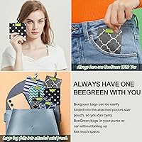 Vista 5 de Bolsas de la compra de animales reutilizables plegables bolsas de comestibles