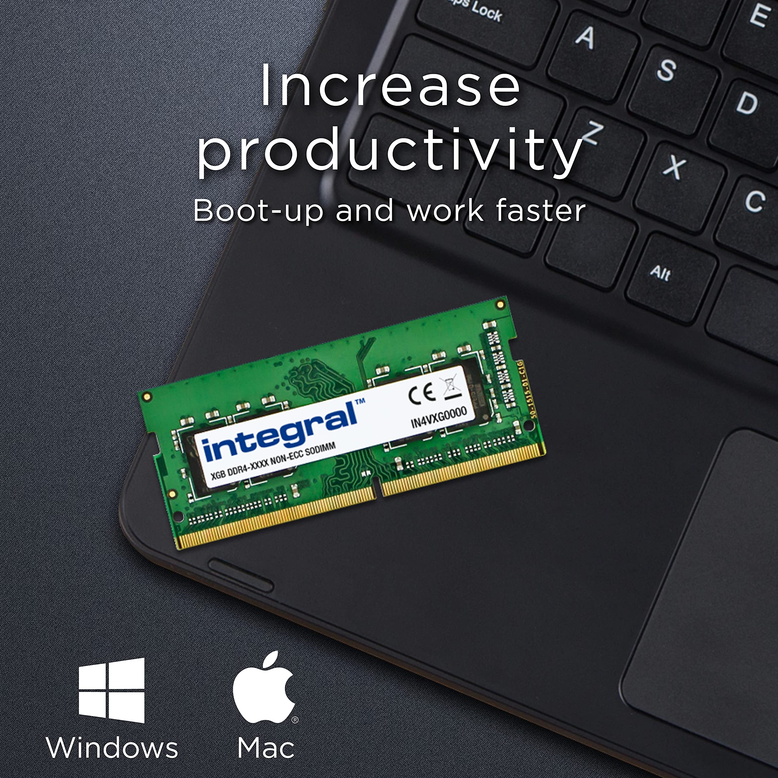 Integral RAM 8 GB DDR4 2666MT/s SODIMM Laptop Notebook MacBook Memory