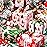 WRAPAHOLIC 30 Inch Christmas Wrapping Paper Roll - Jumbo Roll Red, Green and Pink Christmas Gnome Elf Holiday Collection - 4 Rolls - 30 Inch x 120 Inch Per Roll