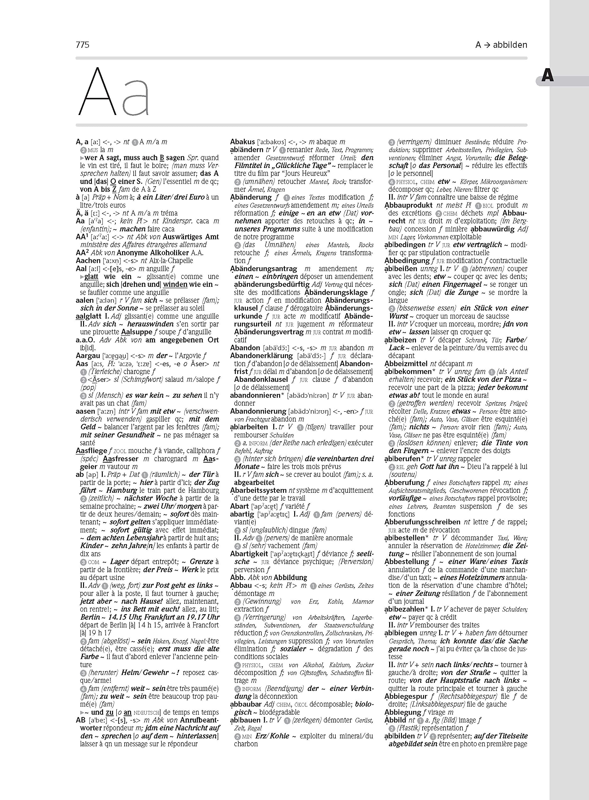 PONS Großwörterbuch Französisch: Französisch-Deutsch / Deutsch-Französisch mit Wörterbuch-App