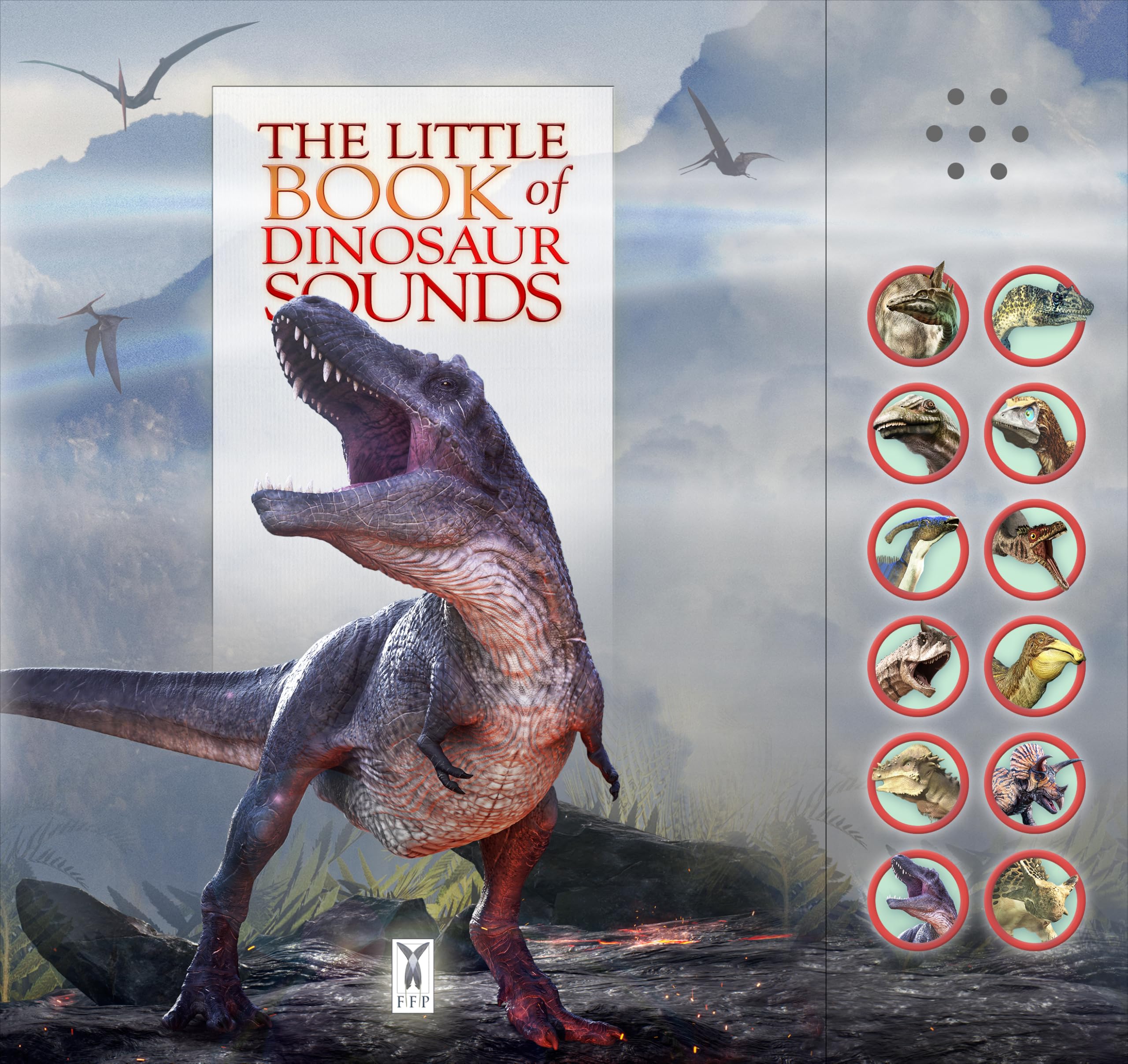 The Little Book of Dinosaur Sounds by Andrea Pinnington (Board book)