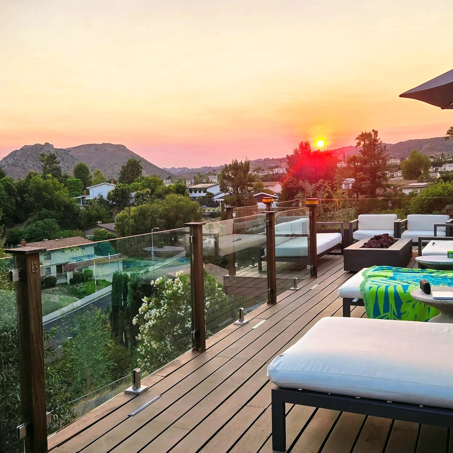 LUMENGY Deck Liner LED Light 0.5x12 Inch, 2700K Warm White, 12V Low Voltage, IP67 Waterproof, for Wood and Composite Decks and Patios, Stainless Steel