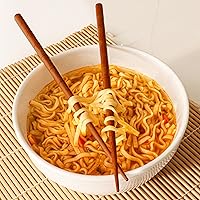 Vista 4 de BergHOFF 10 pares de palillos de bambú de 10 pulgadas, uso en interiores y exteriores, ligeros, ecológicos