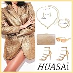 Silver Ensemble de bijoux pour femmes Costume Bijoux pour femmes Collier en Strass Boucles d'oreilles Bracelet Set Robe de bal Accessoires de bal de mariée Ensembles de bijoux de bal pour mariage