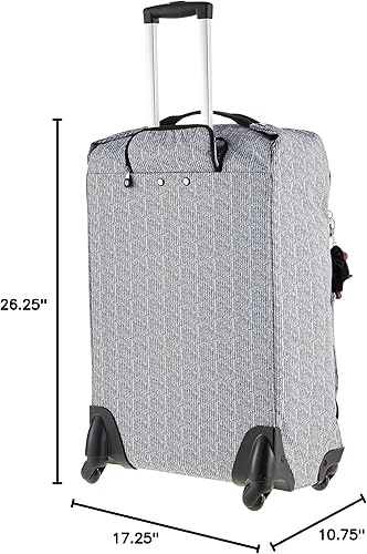 Miniatura 9 de Kipling Darcey - Maleta metálica mediana con ruedas, Simply Chevron, Darcey - Equipaje con ruedas para mujer, tamaño mediano, 26 pulgadas, con