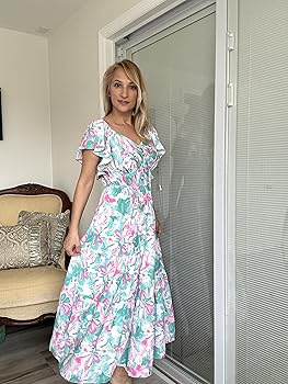 安心追跡【KAREN MILLEN】ラッフル アップリケ ウーブン ドレス Trailing Floral Woven Mini Dress | Karen Millen