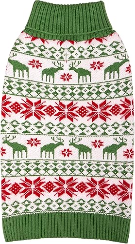 Miniatura 11 de KYEESE Suéter de San Valentín para perro, suéter suave de cuello alto para perro grande con estampado de lentejuelas de corazón, suéteres cálidos