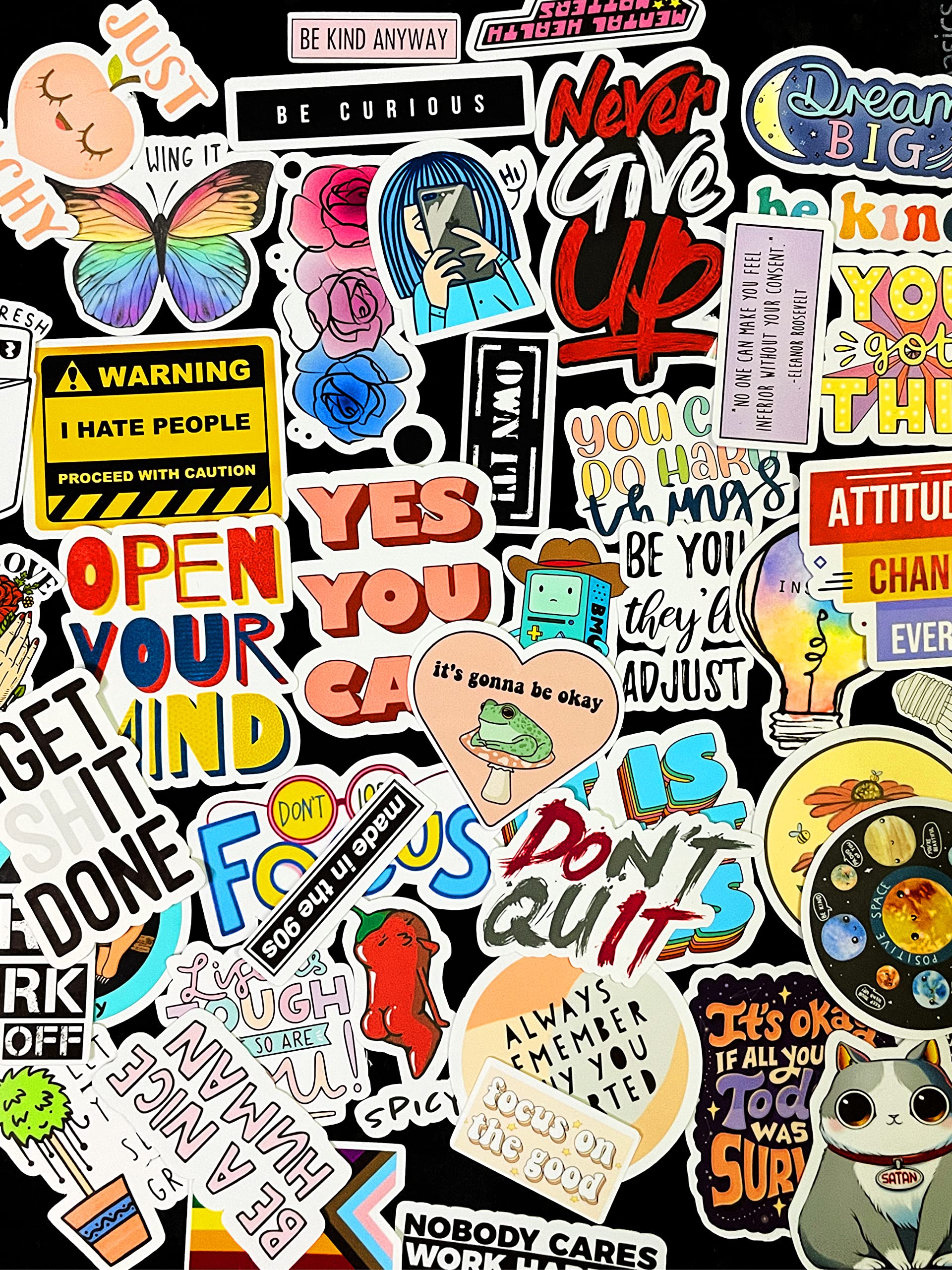 Sticker Fever 3M 46 Motivational Quotes Stickers for Laptop / Mobile / Scateboard / Guitar etc. (Pack of 46) (B0BLLXCSM8) Amazon Price History, Amazon Price Tracker