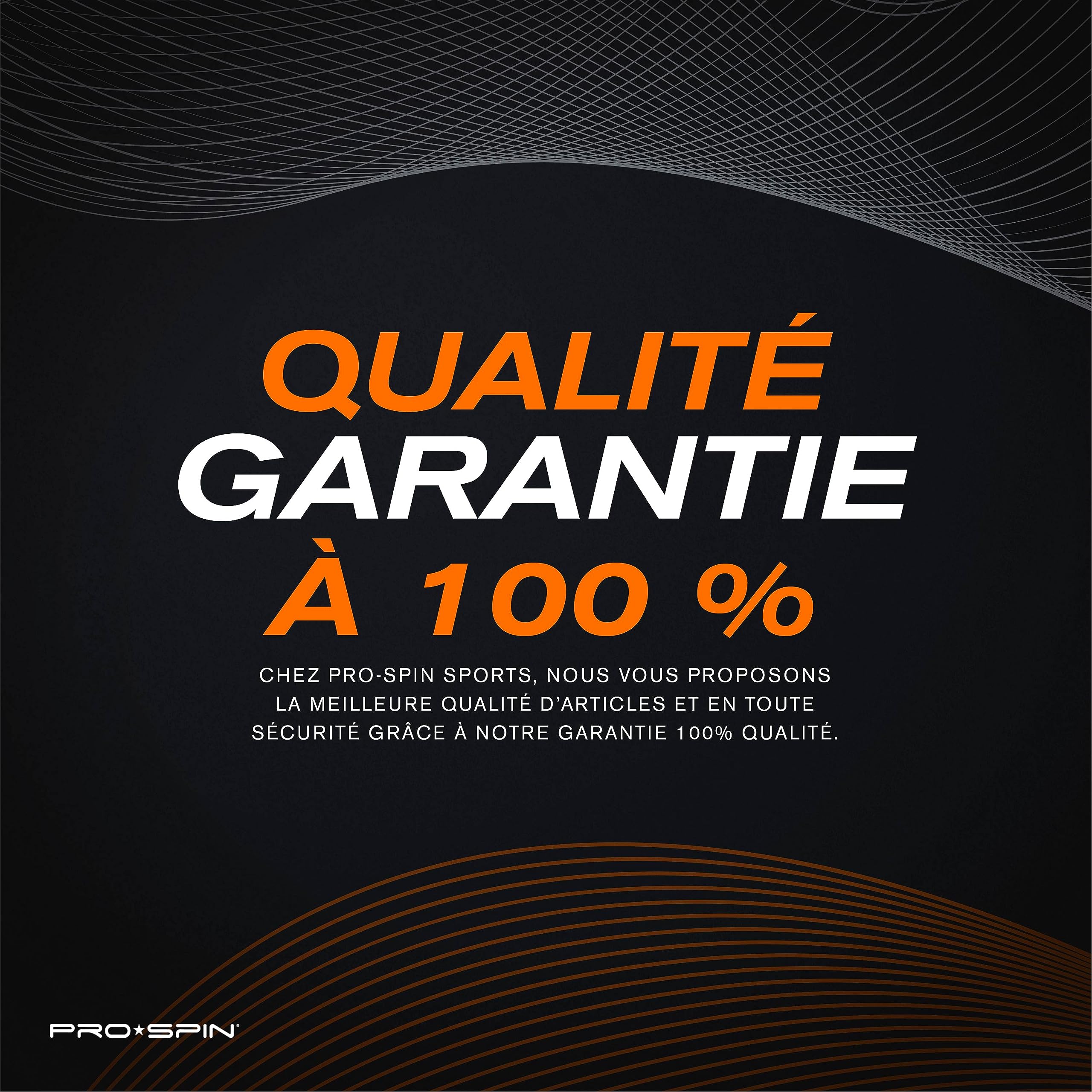 PRO-SPIN Balles de Ping-Pong 3 Étoiles Haute Performance, Orange 40+ ABS | Lot de Balles Qualité Supérieure pour Entraînement de Tennis de Table | pour Tables de Ping Pong Intérieur, Extérieur