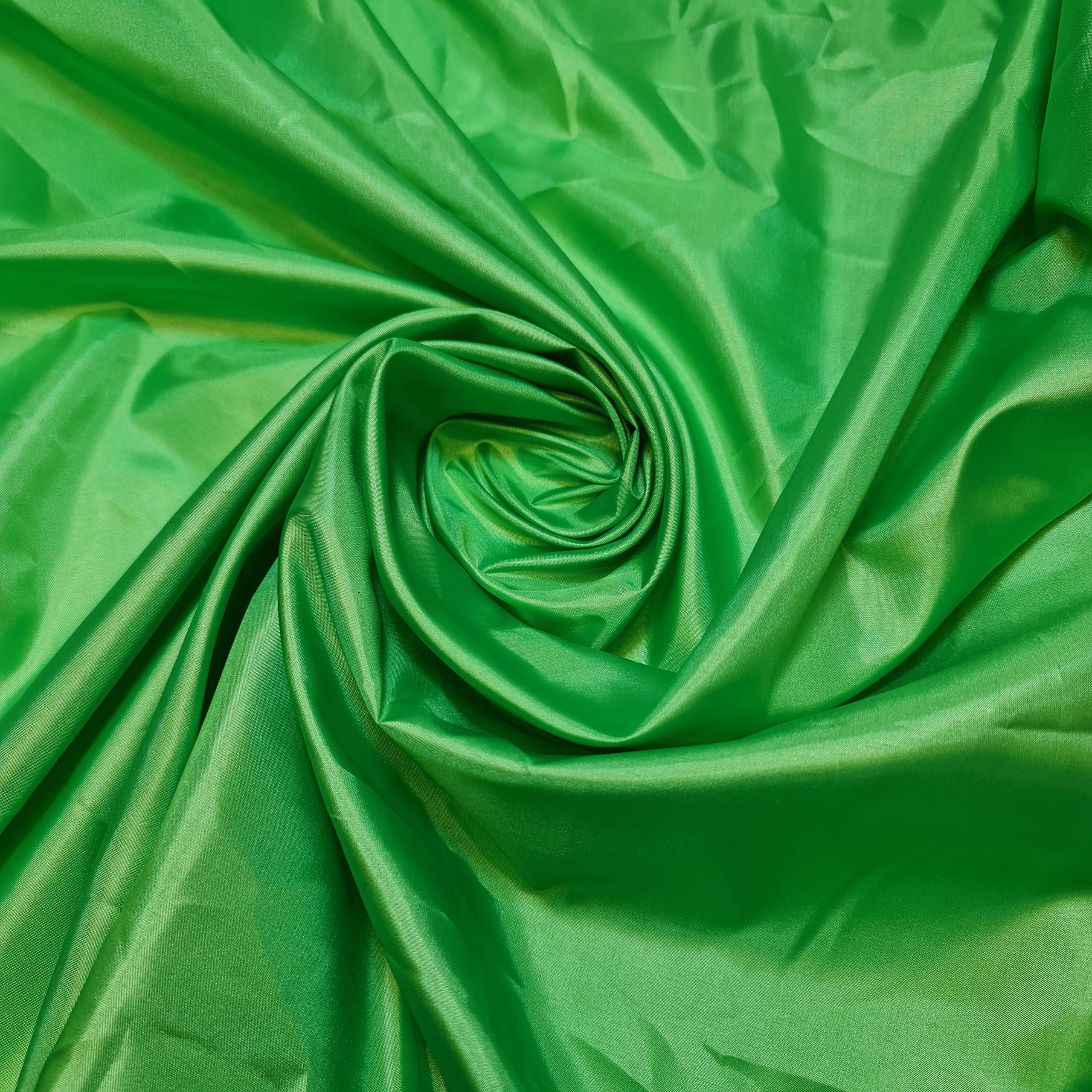 Habotai Dress Skirt Jacket Anti Static Lining Decor Fabric 150cm STH Available in 45 Colours (Apple Green, 1 Meter) โ image 1