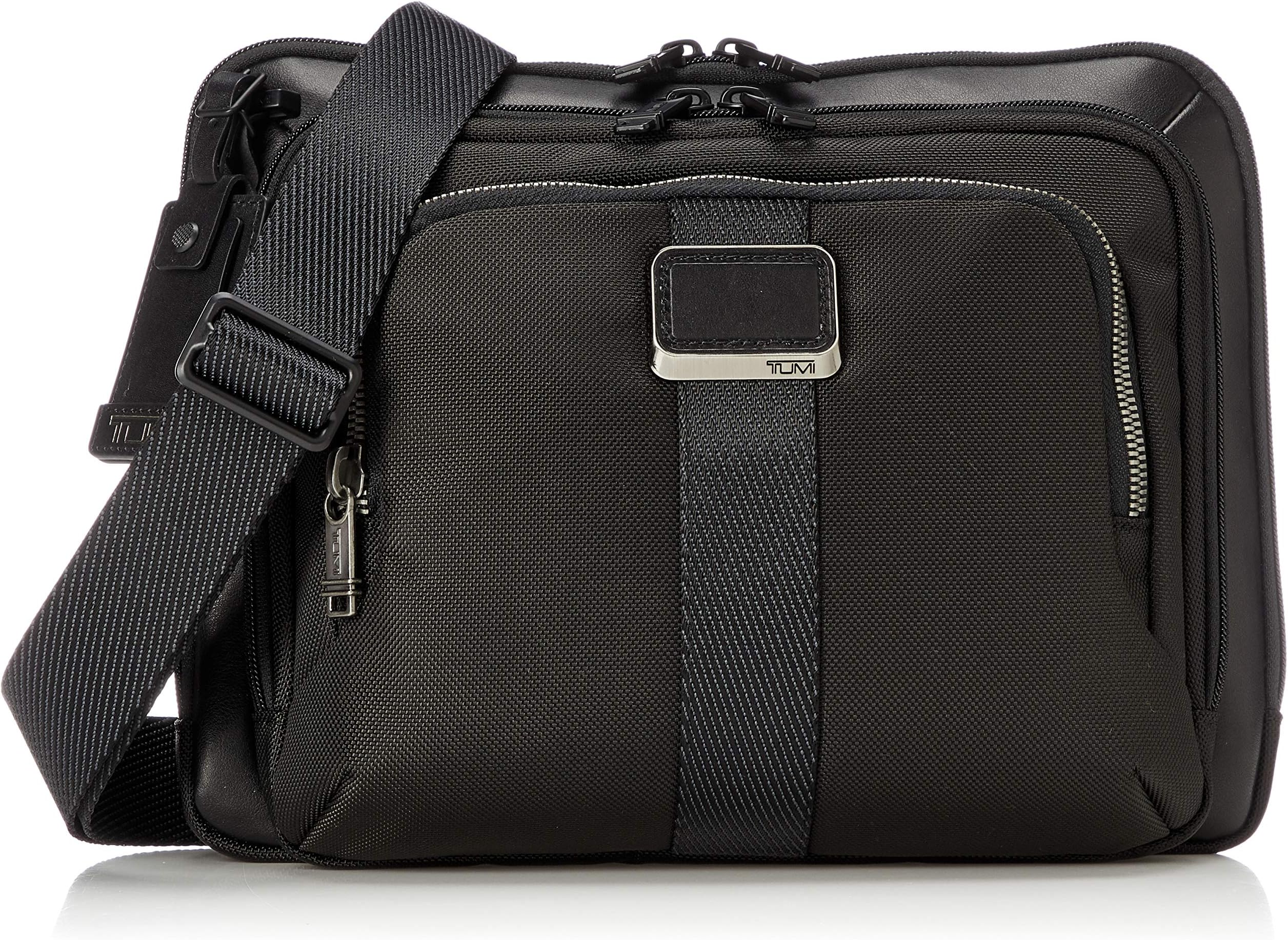 TUMI Men's Alpha Bravo Jackson Crossbody Bag