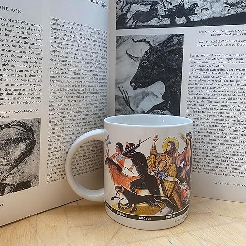 Miniatura 7 de Breve historia del arte taza de café – Las mejores obras maestras de la historia, desde Da Vinci hasta Koons – Viene en una divertida caja de regalo
