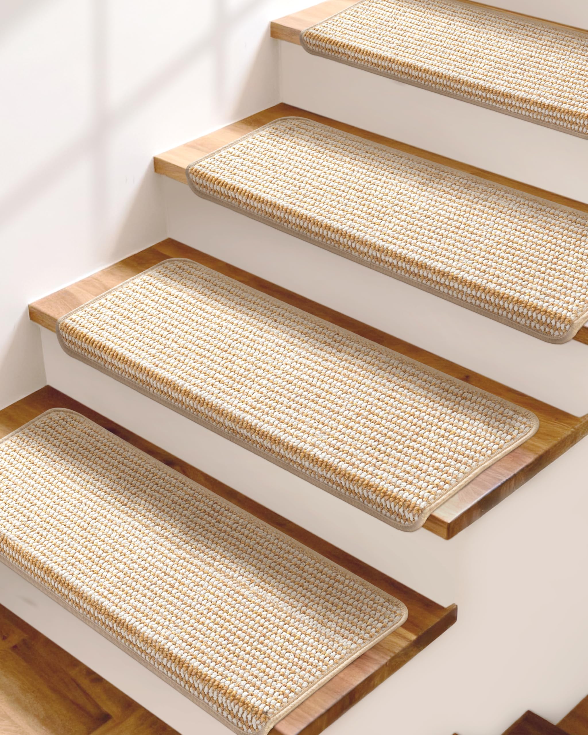 Photo 1 of WMT NVMTER Bullnose Stair Treads 14 Pcs Beige