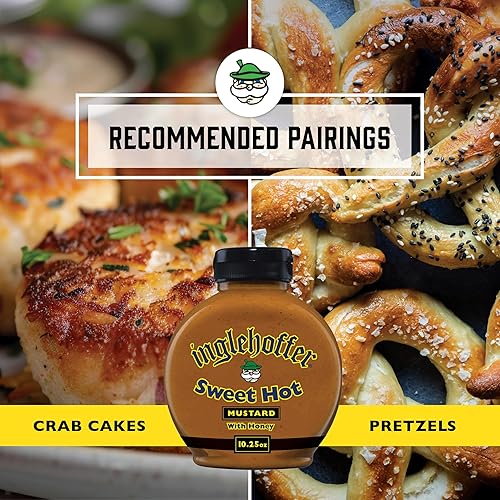 Miniatura 8 de Inglehoffer Sweet Hot Mustard, botella exprimible de 10.25 onzas (paquete de 6)