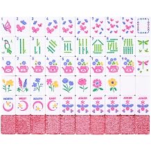 Pink American Mahjong Set