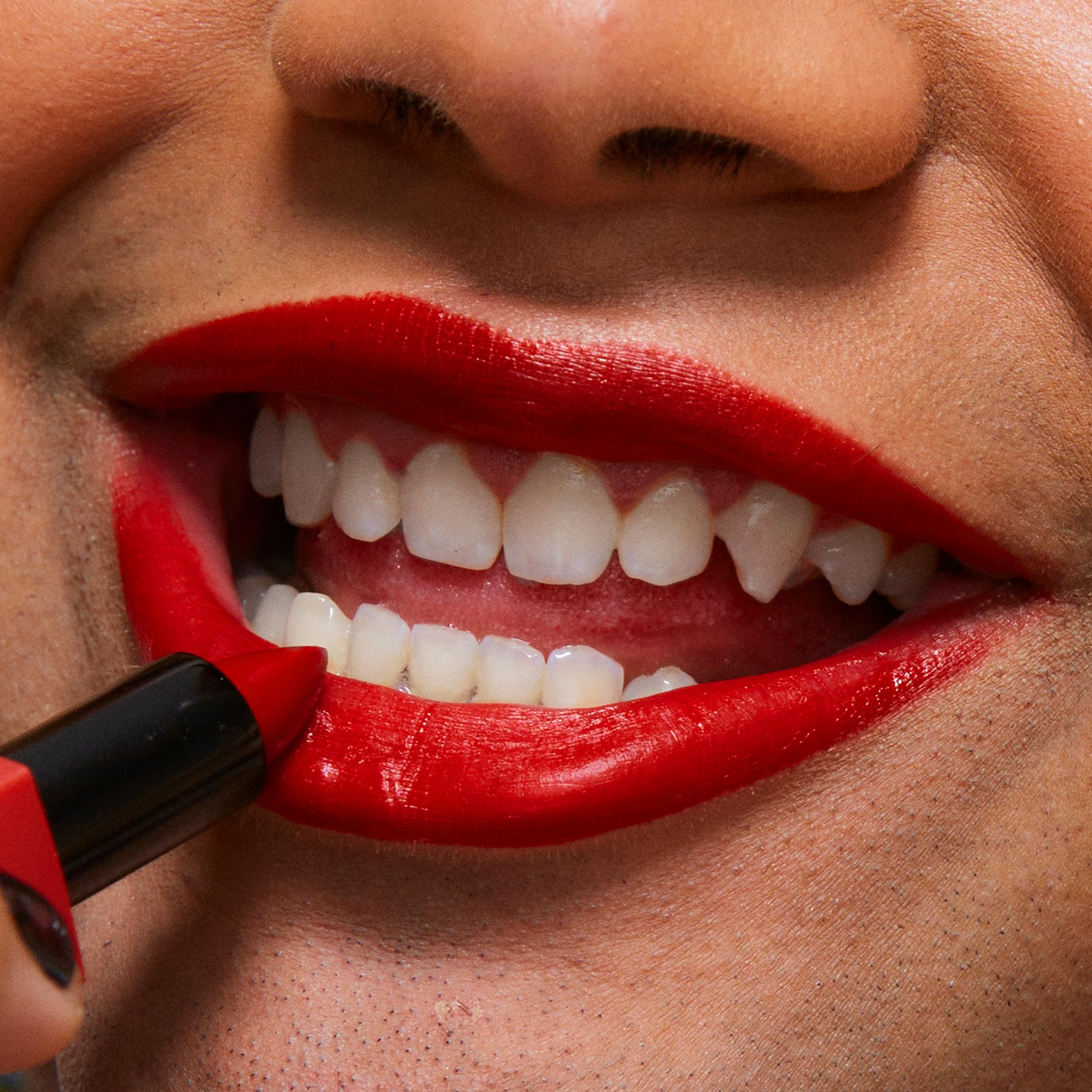 3INA MAKEUP - The Lipstick 244 (Mini) - Red Lipstick w Vitamin E & Shea Butter to Nourish the Lips - Travel Size Lip Colour - Image 4
