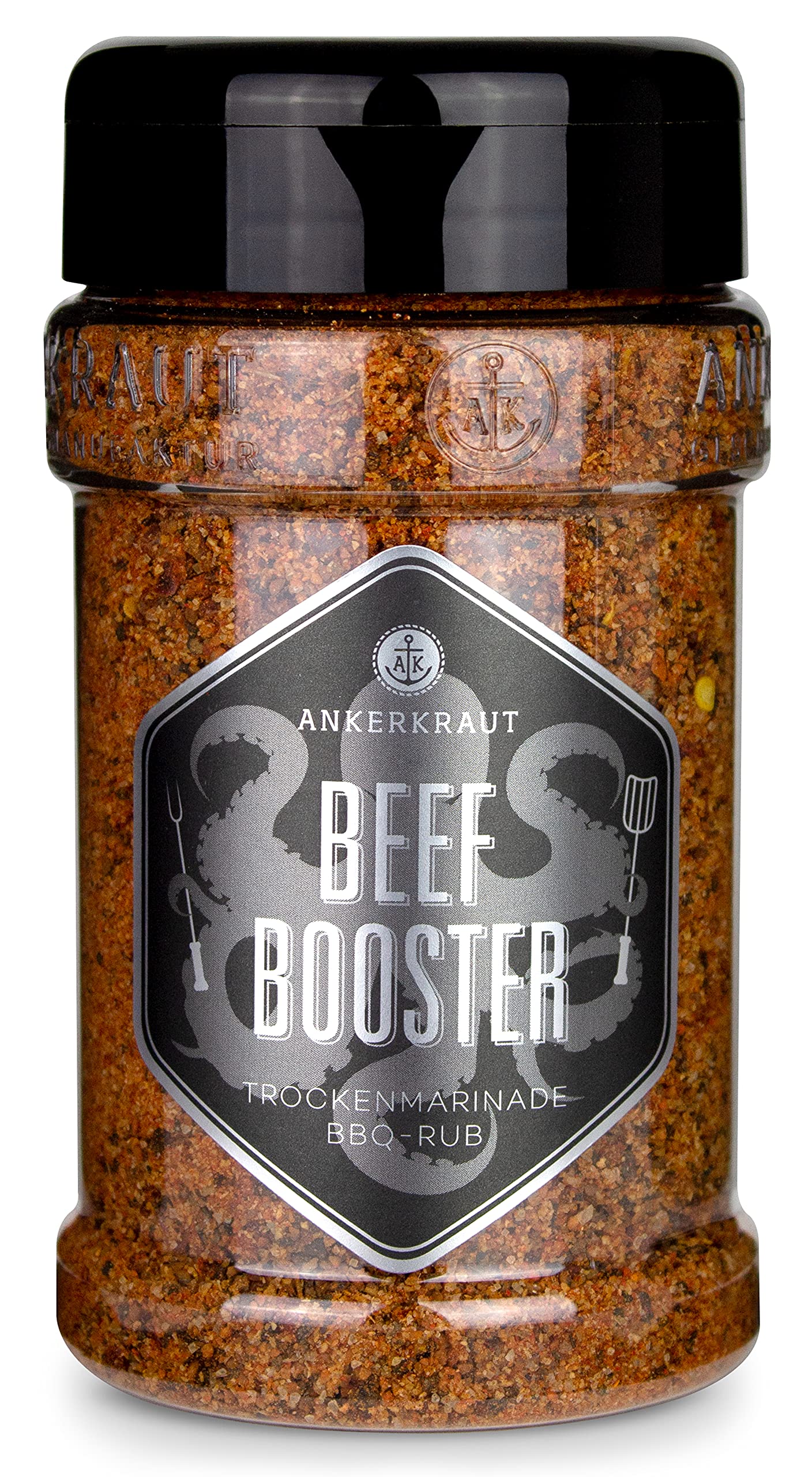 Ankerkraut BBQ Rub Set mit 6 Streuern - Grill-Gewürze mit Geschmack & Aroma