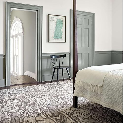 Miniatura 5 de Edredón marfil de lino lavado, tamaño King, patrón sólido marfil