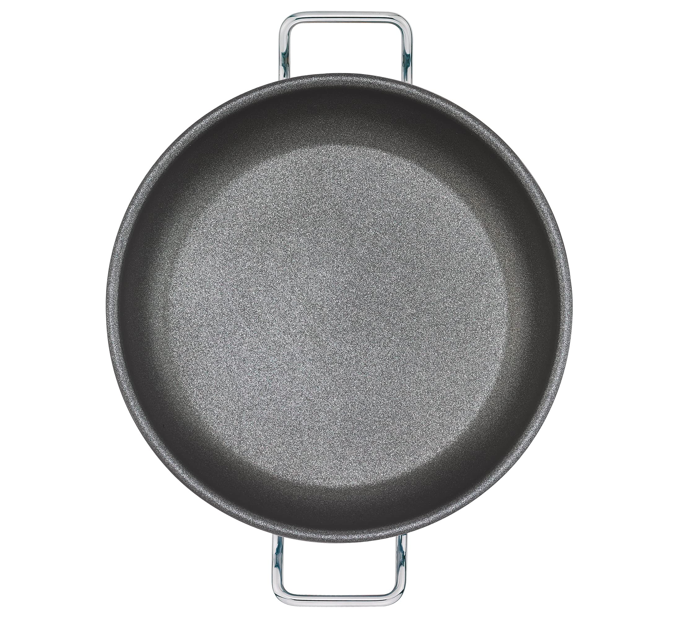 Spring Vulcano Intense Pro Poêle à servir XL | Bord haut 7 cm | Diamètre 24 cm | Revêtement anti-adhésif avec cristaux de roche suisses | Résistante aux rayures pour ustensiles de cuisine en métal |