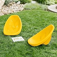 Vista 139 de ECR4Kids Leaf Asiento de suelo, silla mecedora, morado, 6 piezas