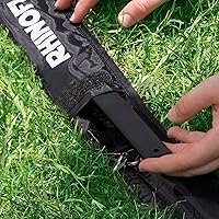 Vista 10 de Champion Sports Lacrosse Crease para mujer: Rhino Flex Portable Lacrosse Goal Crease – 17' de diámetro para todo tipo de clima con pesas, estacas