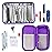 YOUSHARES Insulin Cooler Travel Case - Medication Diabetic Insulated Organizer Portable Cooling Bag for Insulin Pen and Diabetic Supplies with 2 Cooler Ice Pack