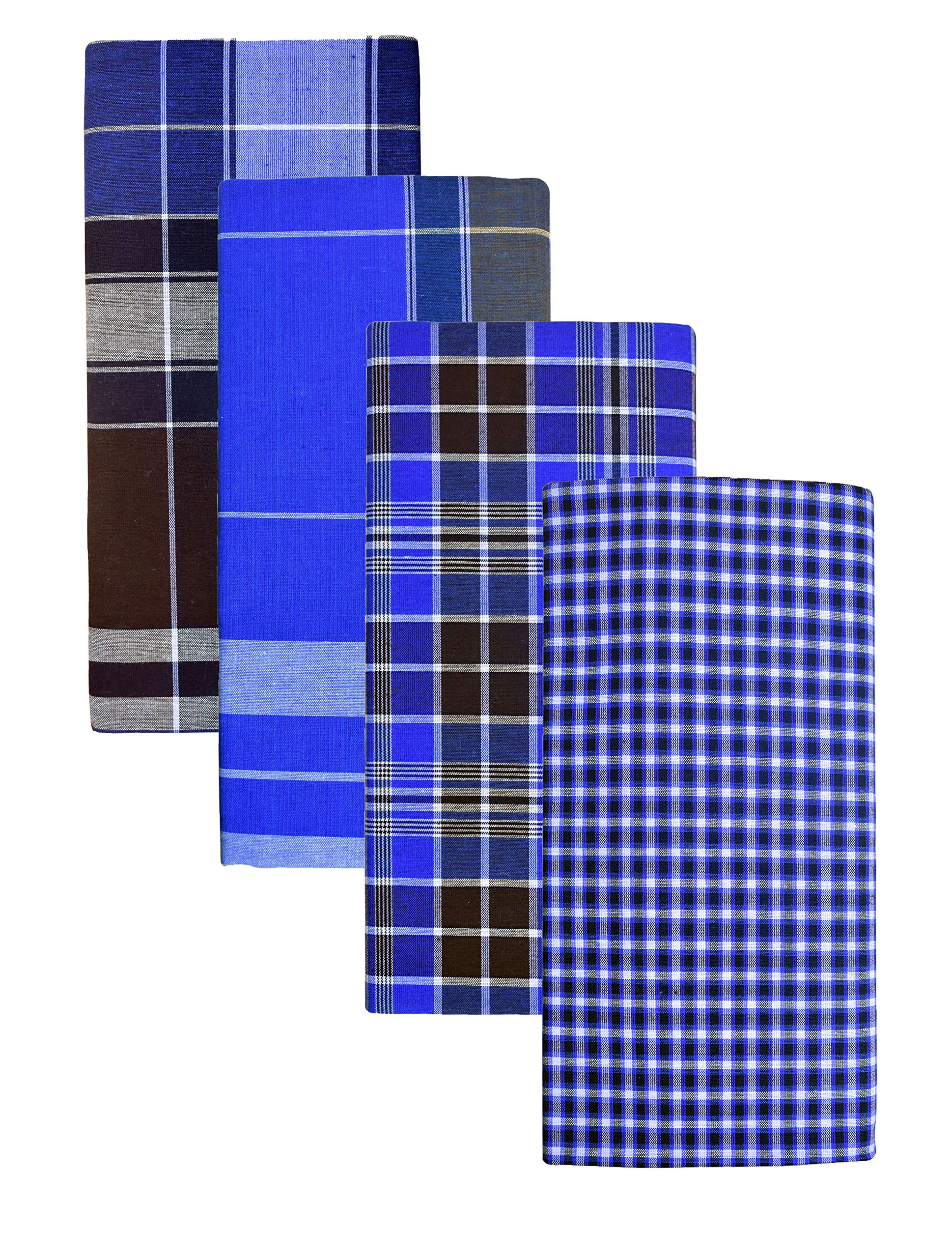 bluemen Cotton Lungies for Men (BMFancy_2.25 Meter_Multi Colored)-picture-45