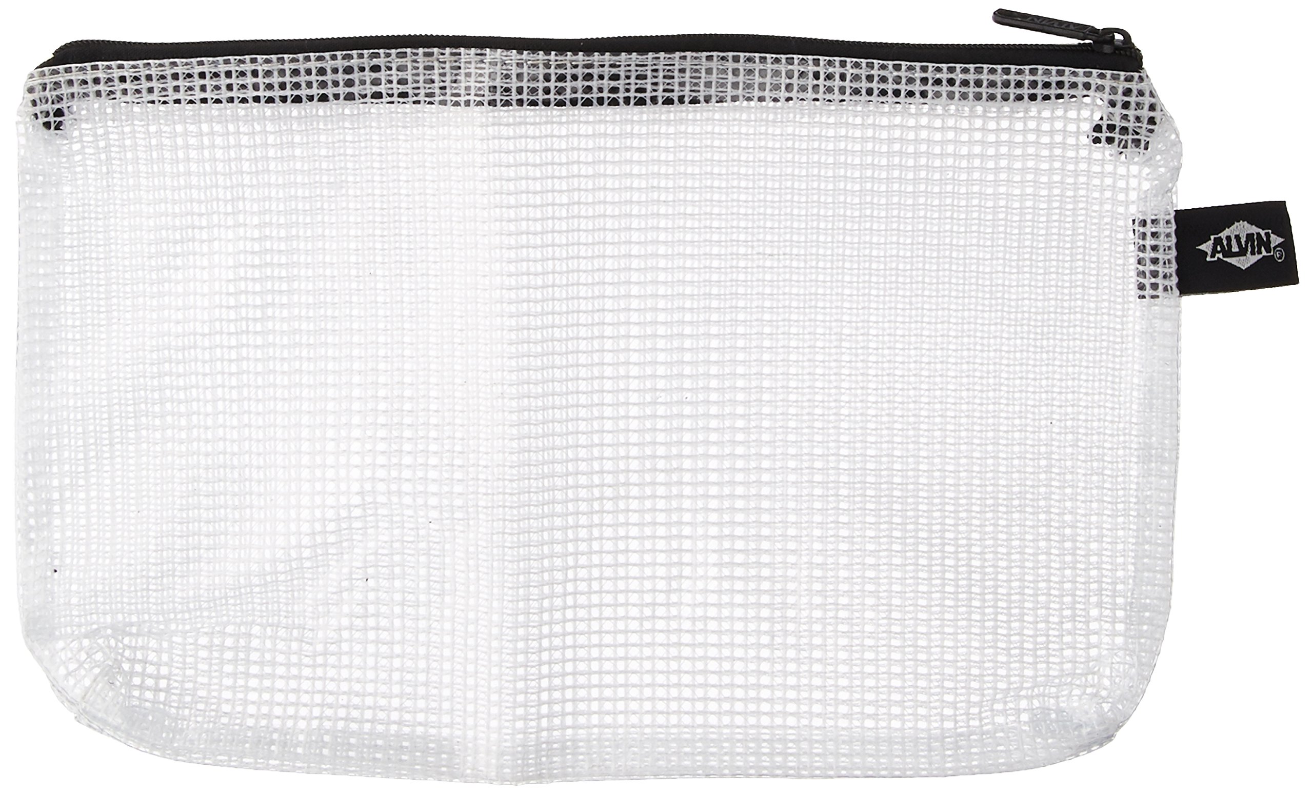 Amazon.com: Alvin Mesh Bag, 5 x 9 in, Clear with Assorted Trim