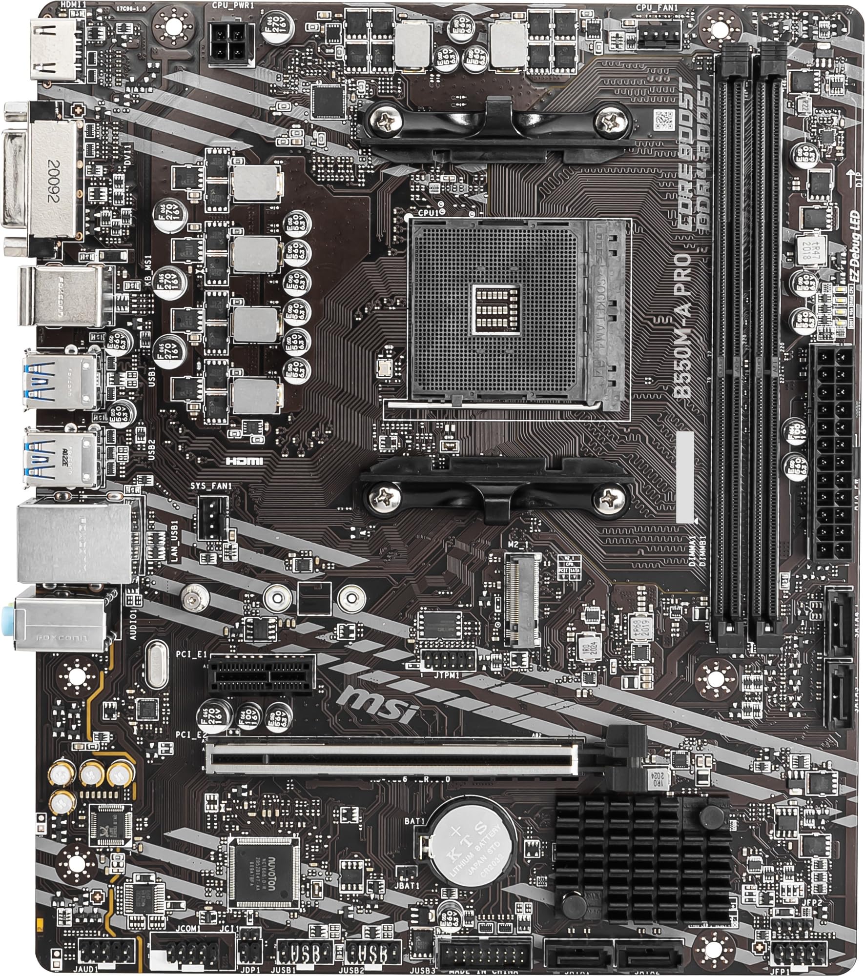 Amazon | MSI B550M-A PRO Micro-ATXマザーボード MB6990 | MSI