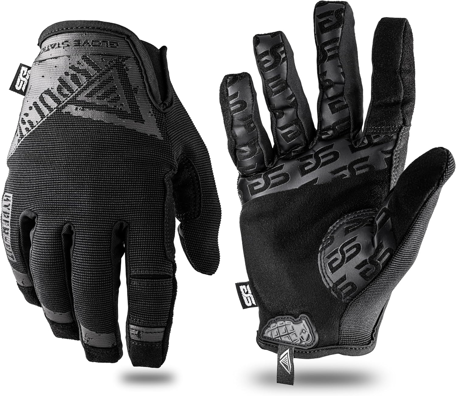 Glove Station The Impulse 2.0 Gloves for Men with Touchscreen Compatibility – Suede Leather & Spandex Gloves for Motorcycle, Airsoft, Paintball & Work Use