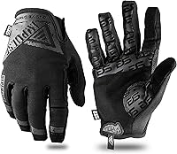 Vista 26 de Glove Station The Impulse 1.0 Tactical Gloves for Men with Touchscreen Compatibility – Suede Leather & Spandex Shooting Gloves for Motorcycle