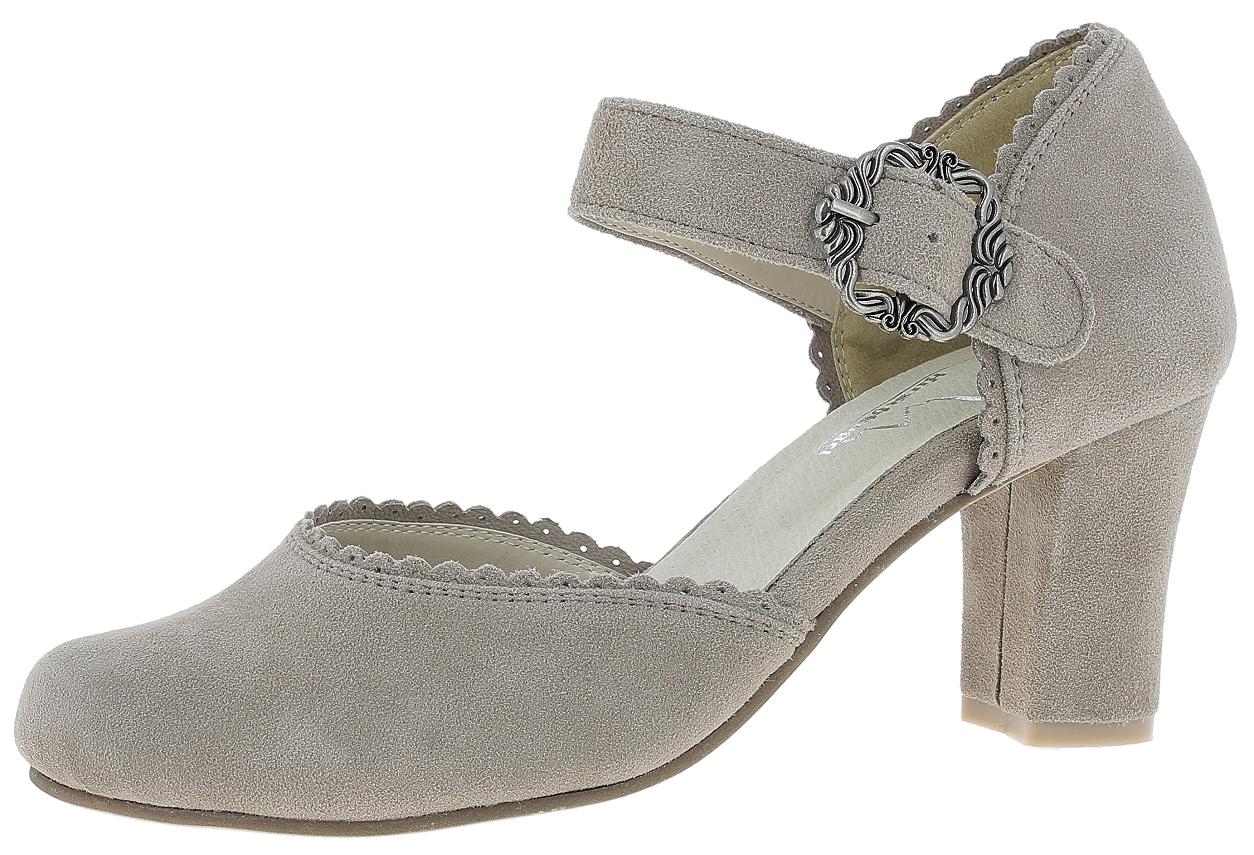 Hirschkogel 3005715 Women's Court Shoes, Beige Taupe 066, 4.5 UK