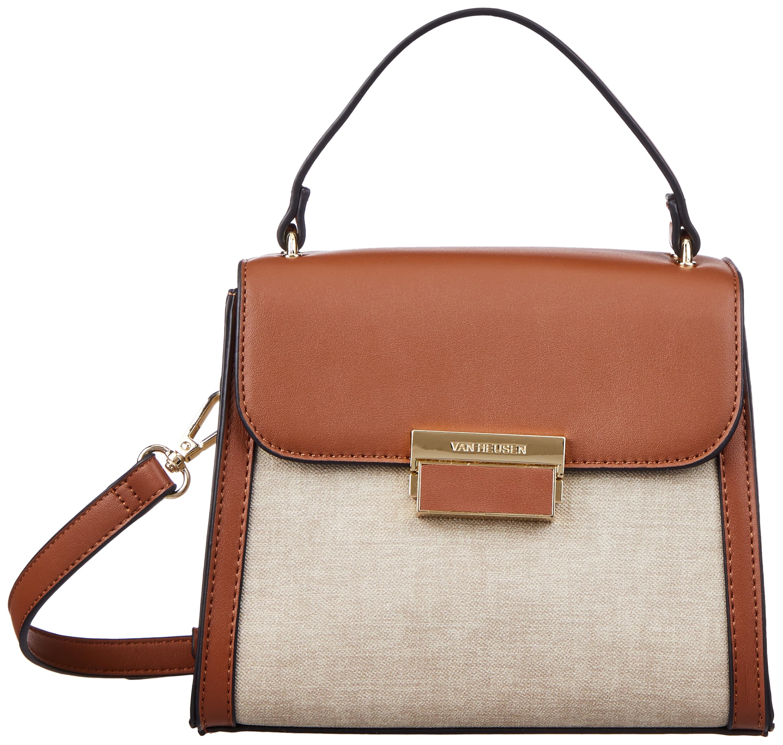 van heusen Women Structured Dual Tone Pattern Sling Bag-picture-36