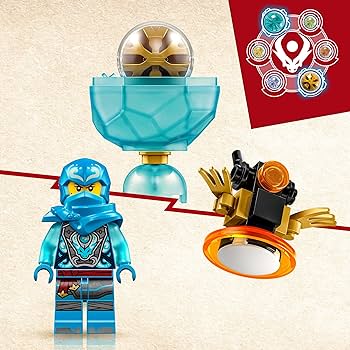 ‎NYAAฅ^. ̫ .^ฅ LEGO Ninjago 71800 - Nya's Water Dragon EVO - SD83F (18