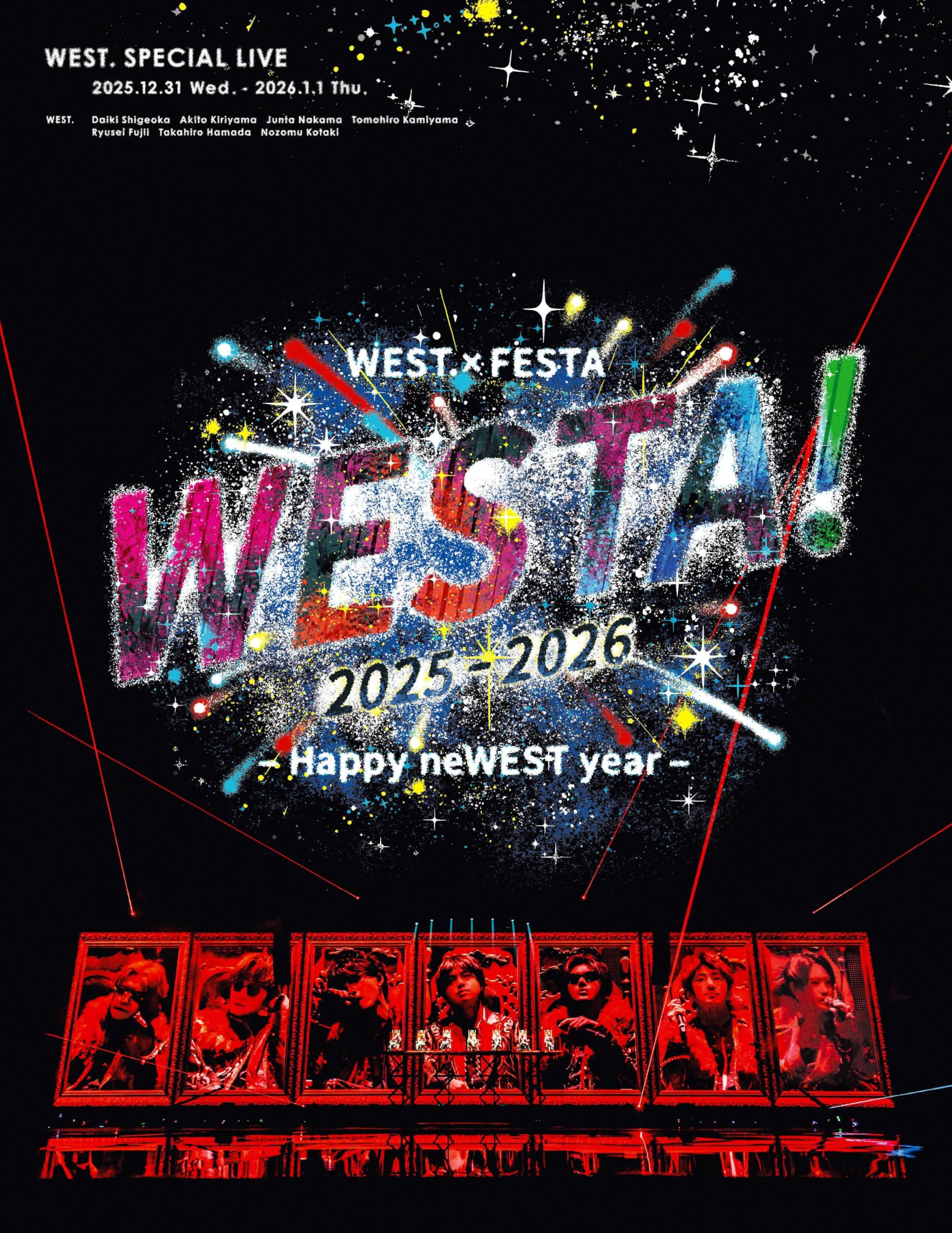 Amazon.co.jp: 【2形態セット】 WEST. SPECIAL LIVE 『WESTA!』 2025