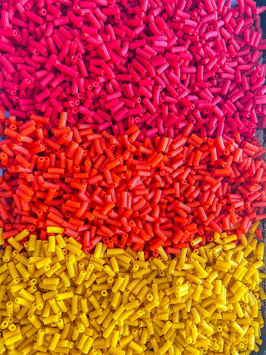 2 Cups of Rainbow Pasta Sensory Bin Filler for Sensory Table - - Image 5