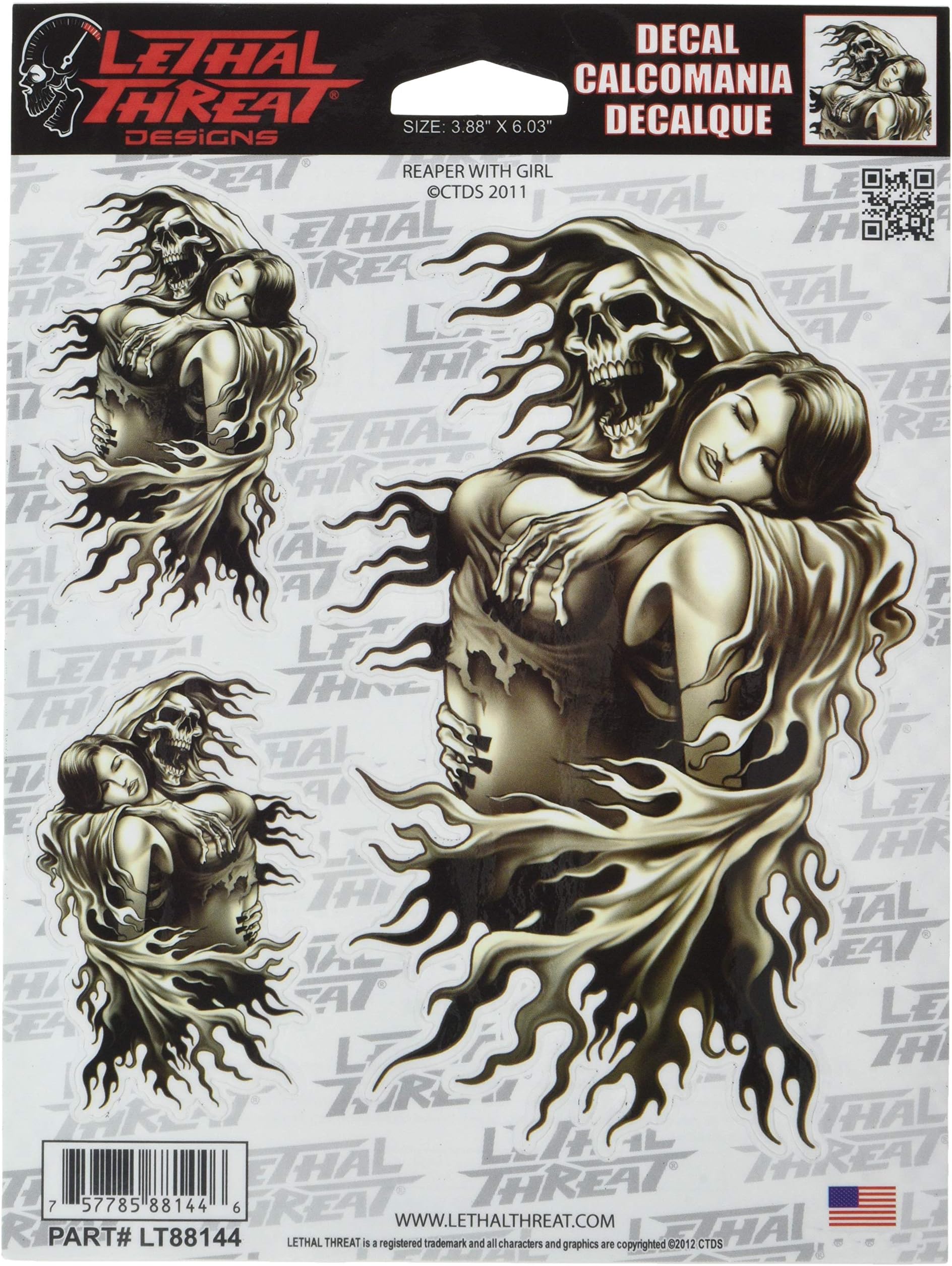 Erreinge® Autocollant Or 40 Cm Crâne Motard Rider Biker Autocollant Imprimé Pour Voiture Moto Mur Pare Chocs Ordinateur Portable Bagages Bicyclettes